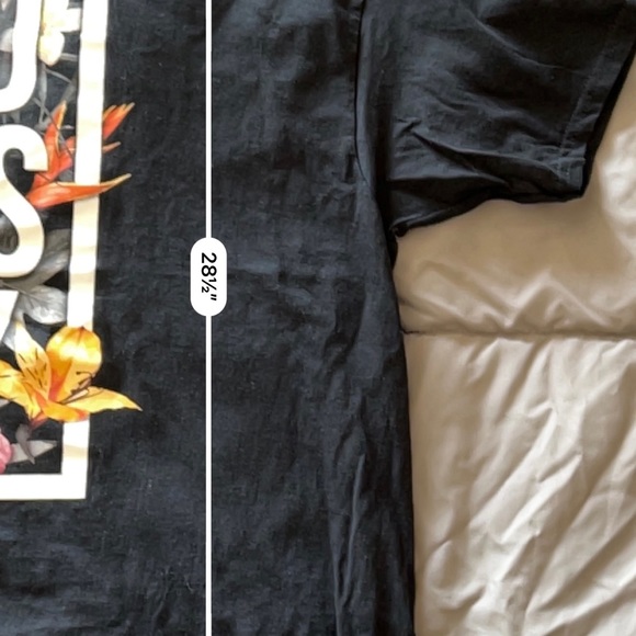 XXXL Black “Good Vibes Only” t-shirt - Picture 6 of 6